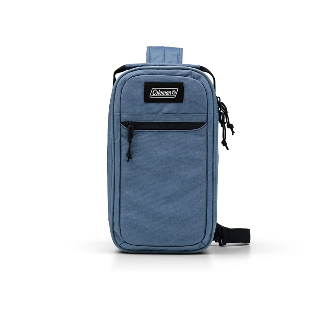 Coleman® Mochila Térmica Aislada, Hielera Portátil, Capacidad para 6 Latas, a Prueba de Fugas, Azul