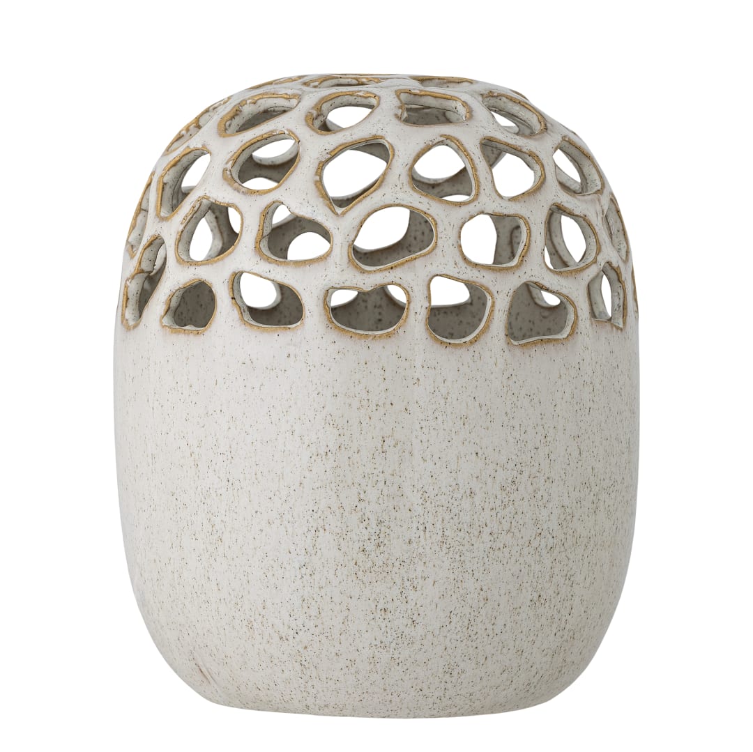 82061340 - Elissa Vase, Nature, Stoneware STOCK: 73