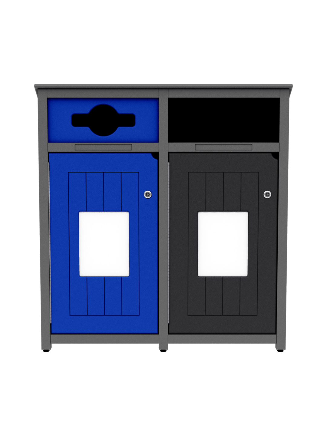  AURA - Double - Unit - Mixed-Full - Grey-Blue-Black