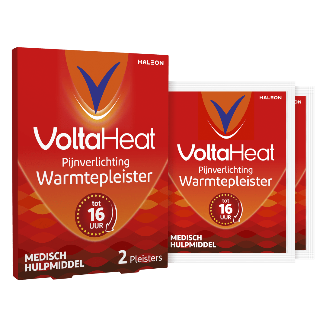 VoltaHeat Warmtepleister voor Pijnverlichting,16uur*, 2Stuks