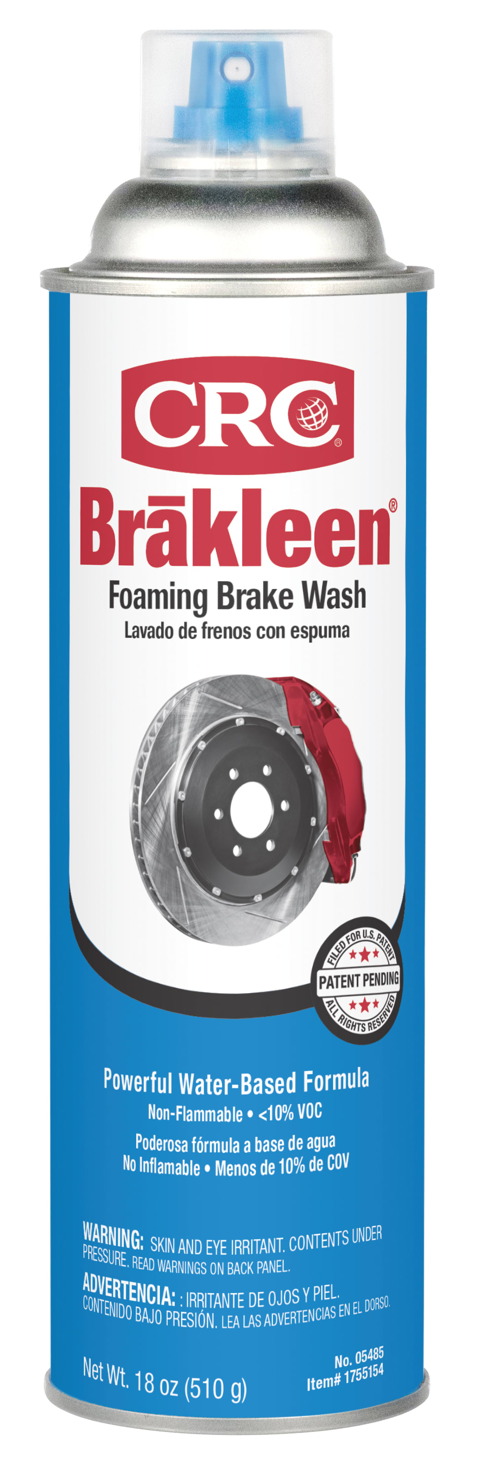 CRC Brakleen Foaming Brake Wash 1X18OZ