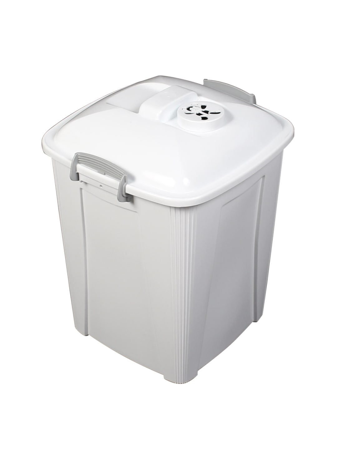  DIAPER PAIL - Single - Unit - 7 G - Vented Lift - White