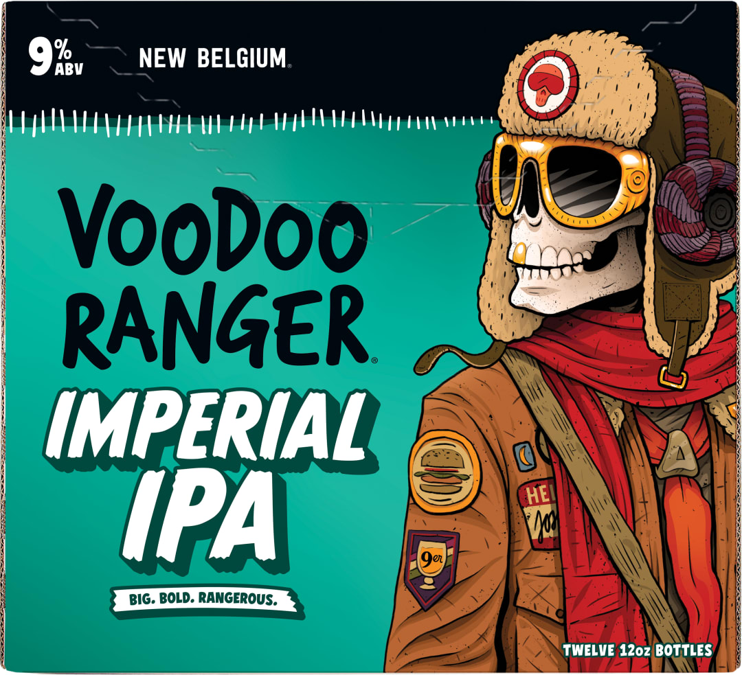 Voodoo Ranger Imperial IPA Beer, 12 Pack, 12 fl oz Bottles