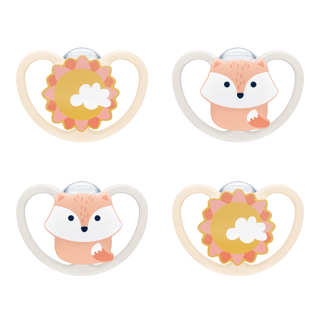 NUK PACI 70193 SPACE N S3 4PK 1/48