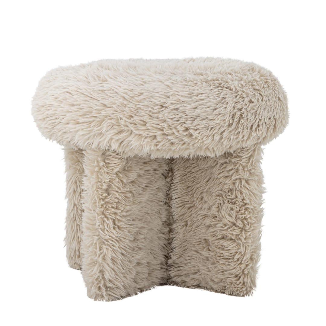 82065387 - Frikka Pouf, Nature, Polyester STOCK: 135