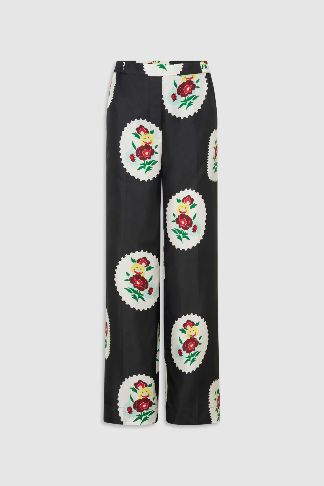 Folk Doilie Print Pyjama Pant