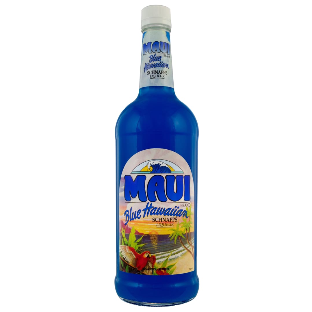 Maui Blue Hawaii Schnapps 1l 30 Proof