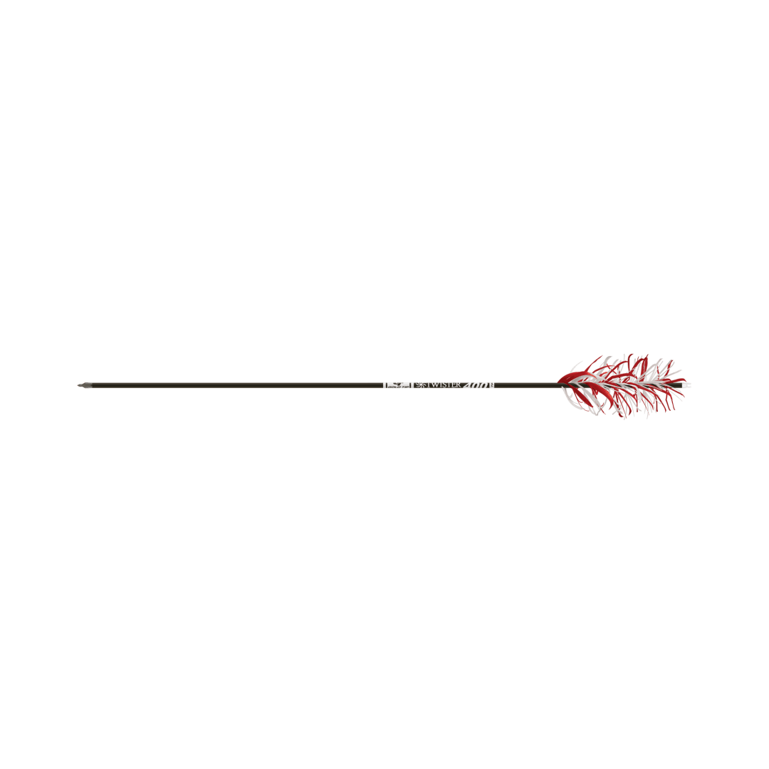Gold Tip Twister Flu Flu Arrow
