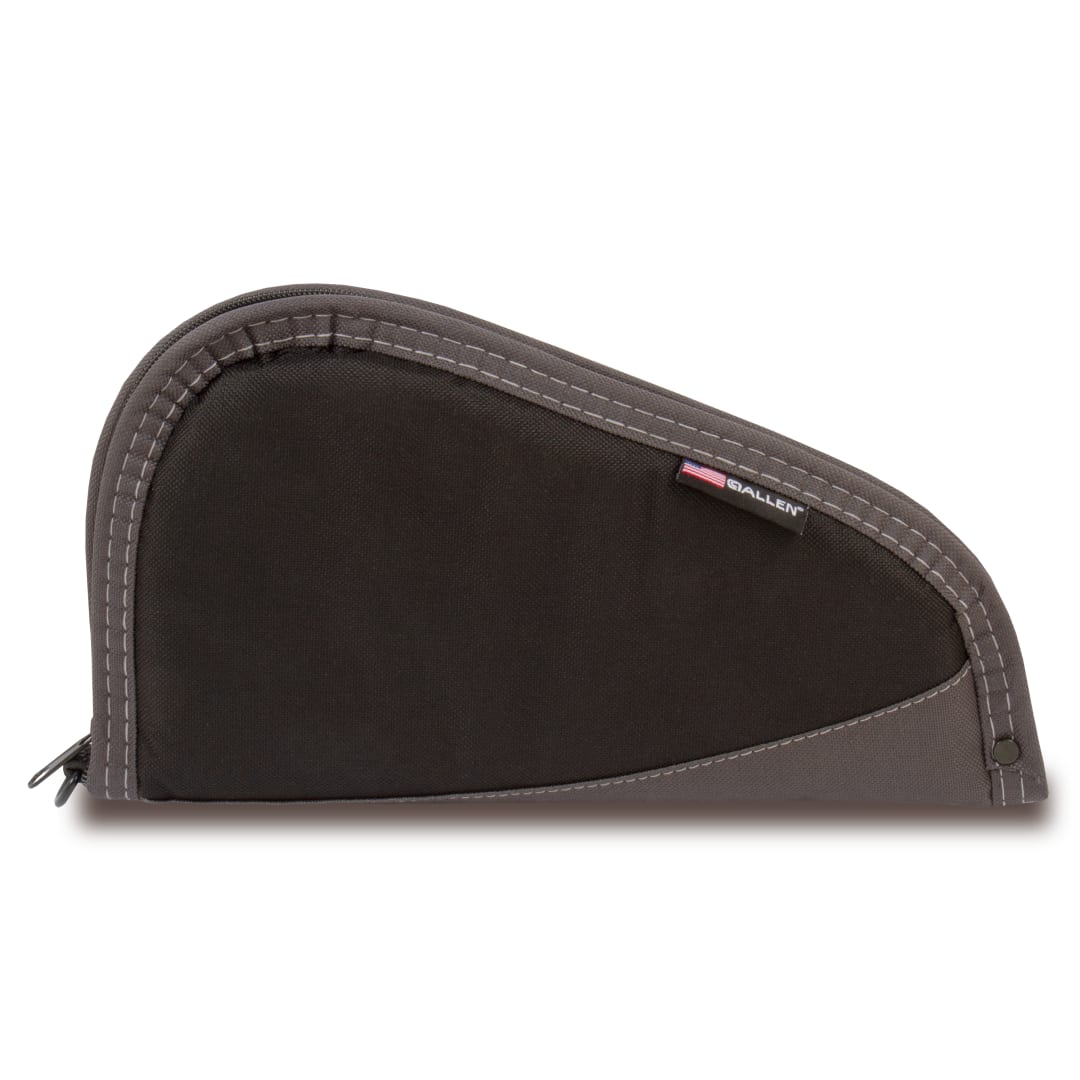 Allen Company Deluxe 11" Handgun Case, Black/Gray