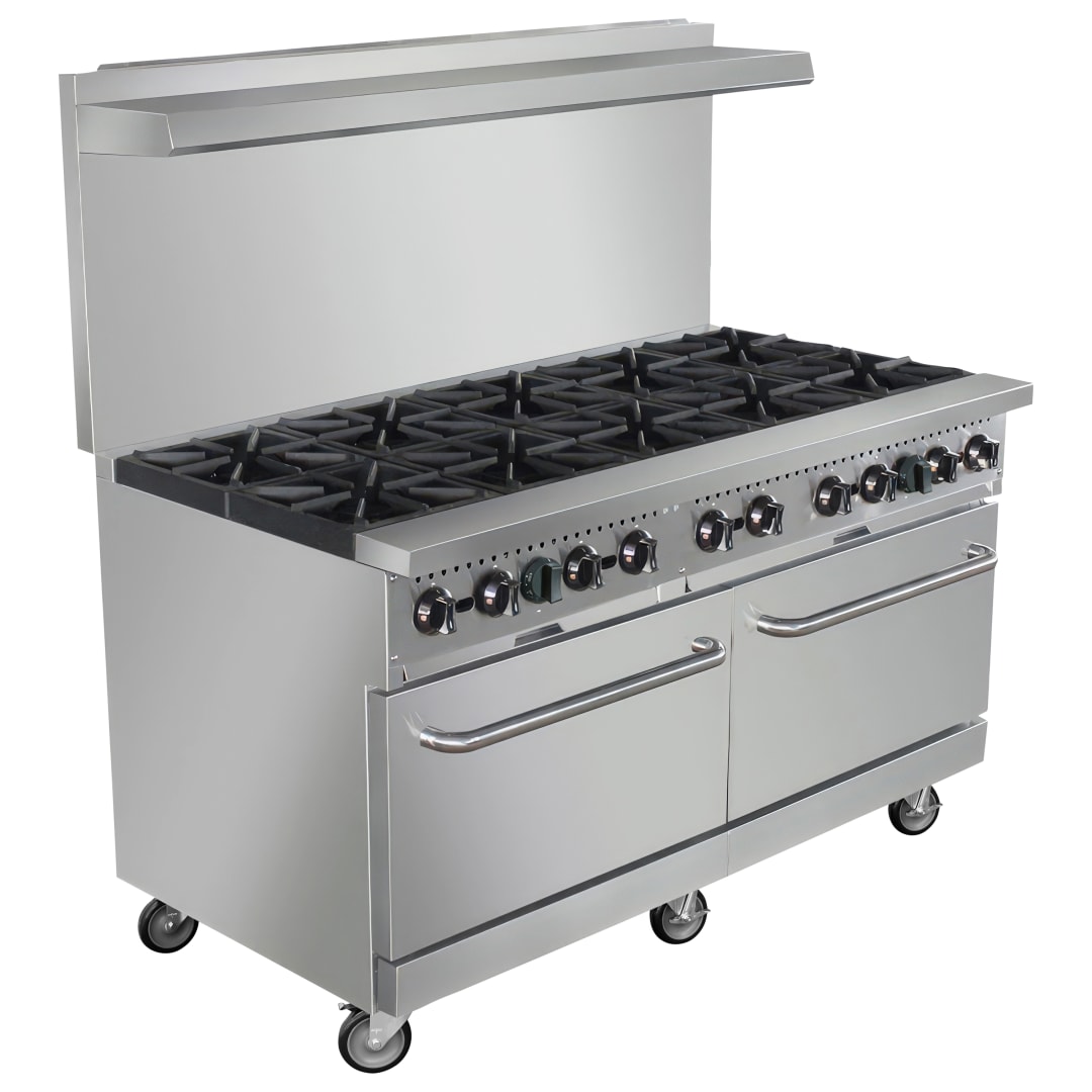 GR-60/NG - Kit Base,Gas Range 60''W,10 BR NG,Casters