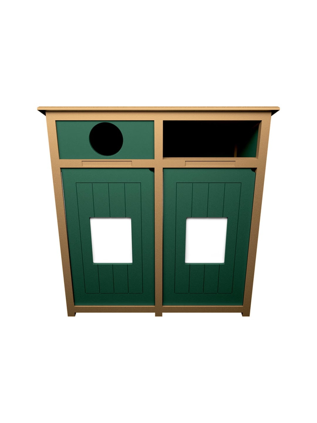  AURA - Double - Unit - Circle-Full - Cedar-Green
