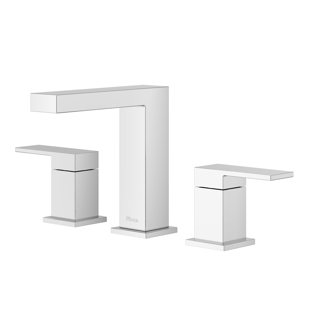 Dumont 2-Handle Widespread Lavatory Faucet in Polished Chrome