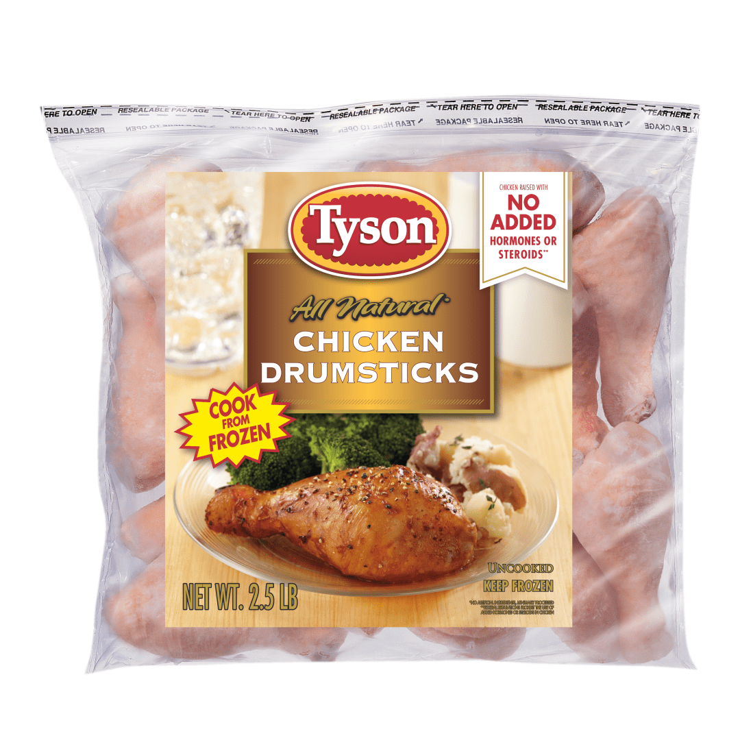 Tyson Chicken Drumsticks, 2.5 lb. (Frozen)