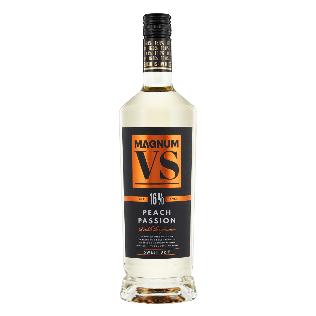 Magnum VS Peach Passion Sweet White Wine Cocktail 750 ml