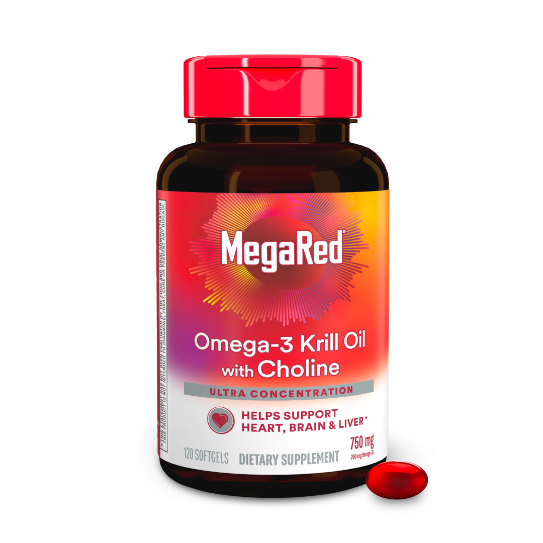 MEGARED® Ultra Concentrate Omega - Krill Oil 750mg 12/120 ct.