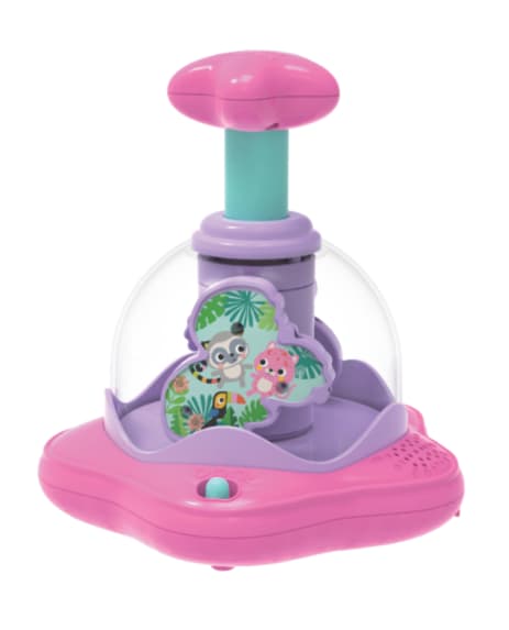 BS PRESS N GLOW SPINNER TOY