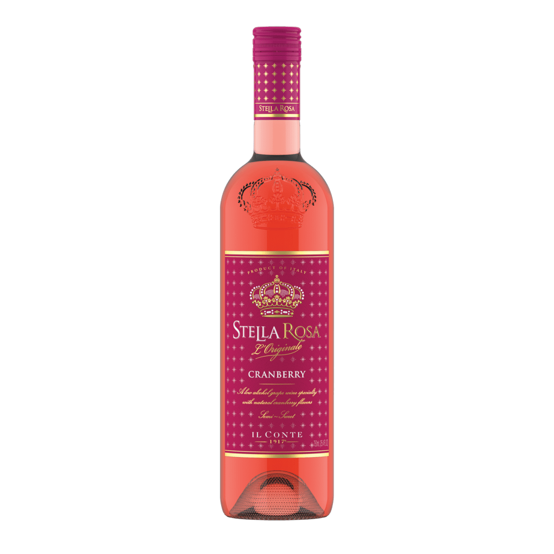 Stella Rosa Cranberry Semi-Sparkling Red Wine 750 ml