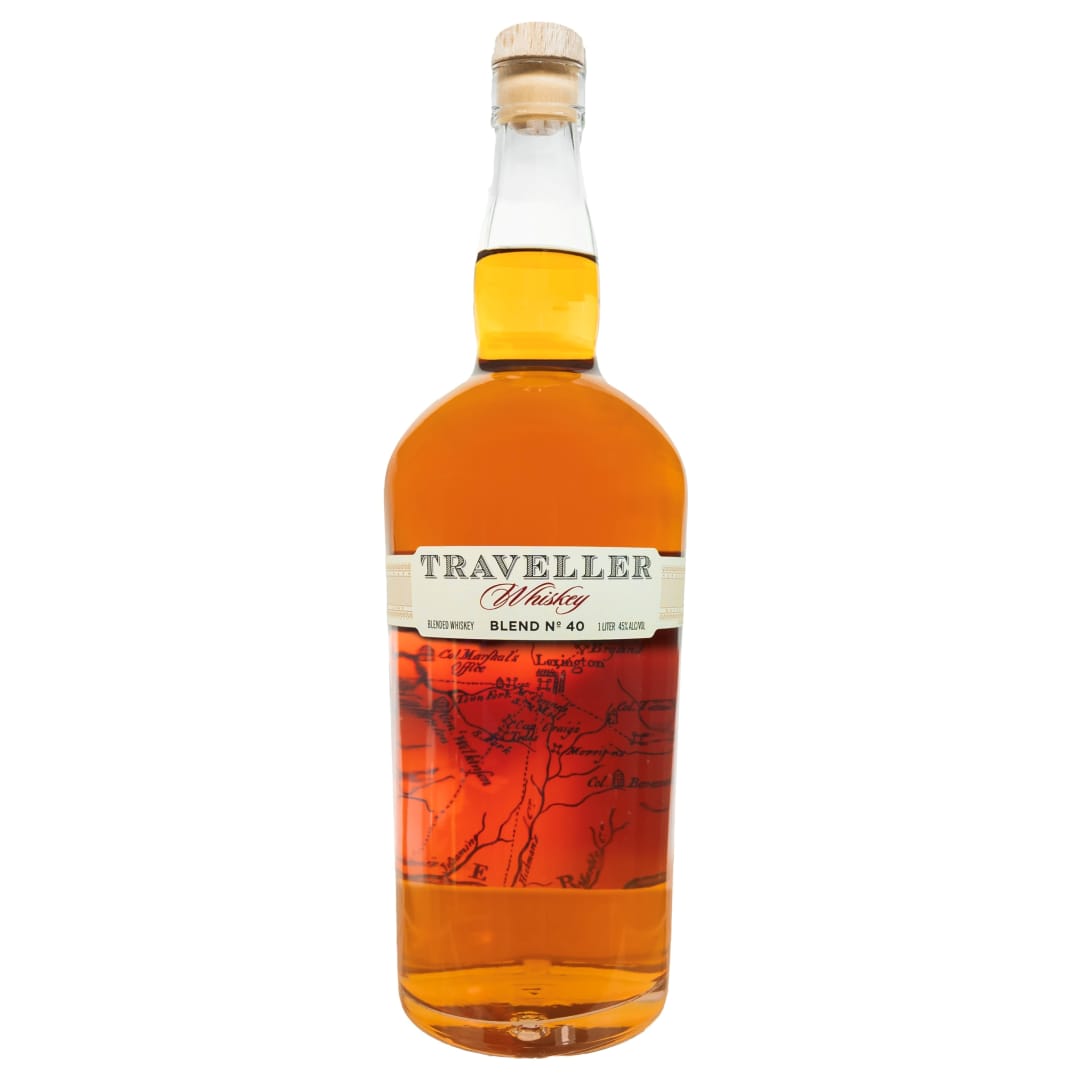 Traveller Blended Whiskey 1l 90 Proof