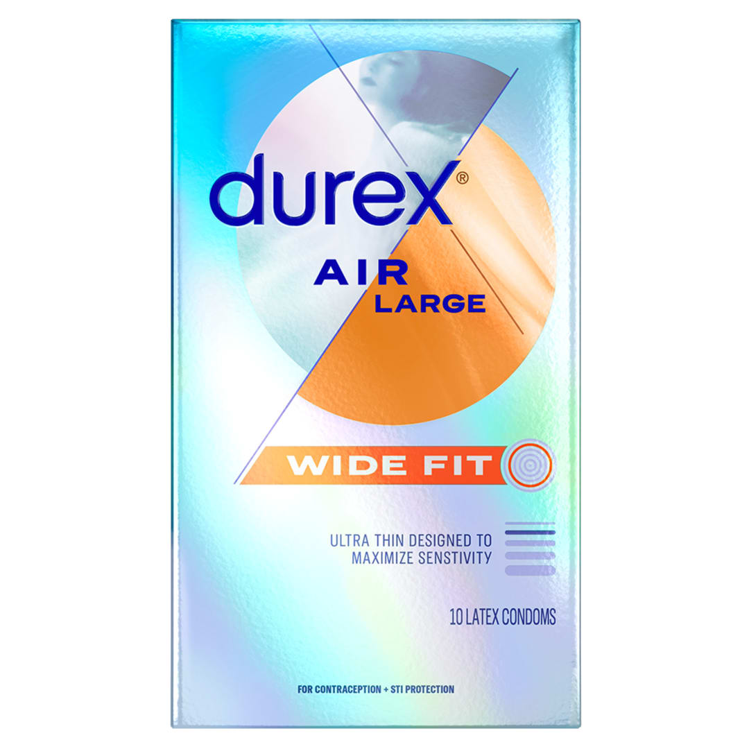 DUREX® Air Wide Fit - Condom 18/10 ct.