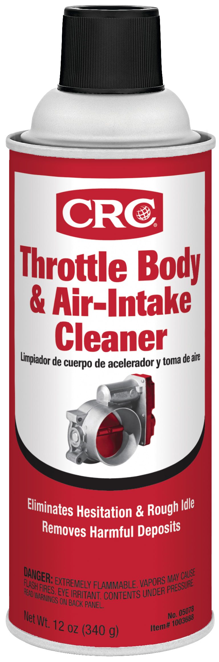 CRC Throttle Body & Air-Intake Cleaner 1X12OZ