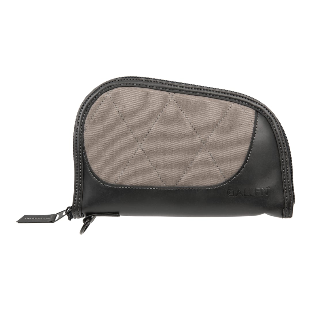 Allen Company Walden 9-Inch Handgun Case, Black/Gray Canvas