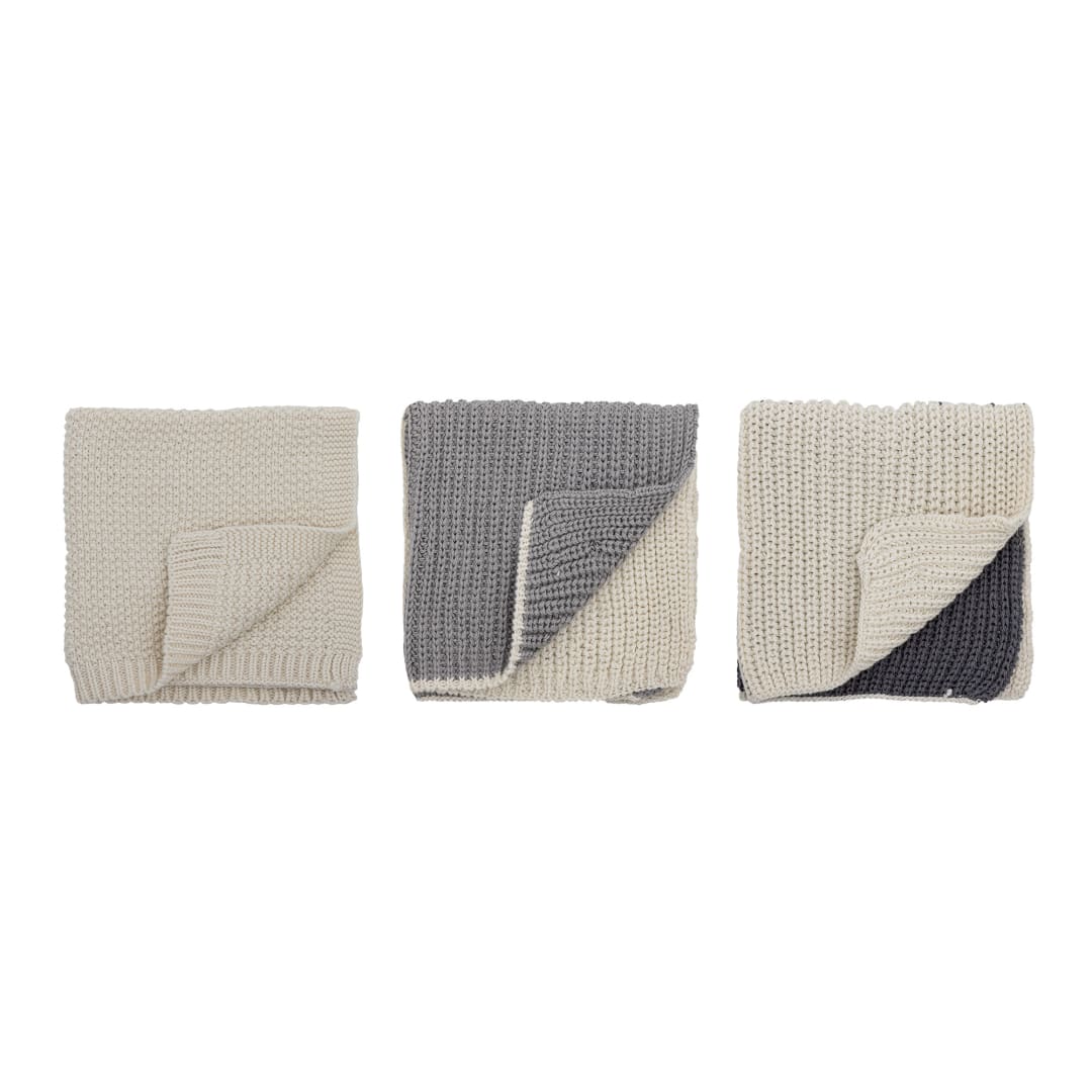 82057376 - Odette Dishcloth, Grey, Cotton STOCK: 145