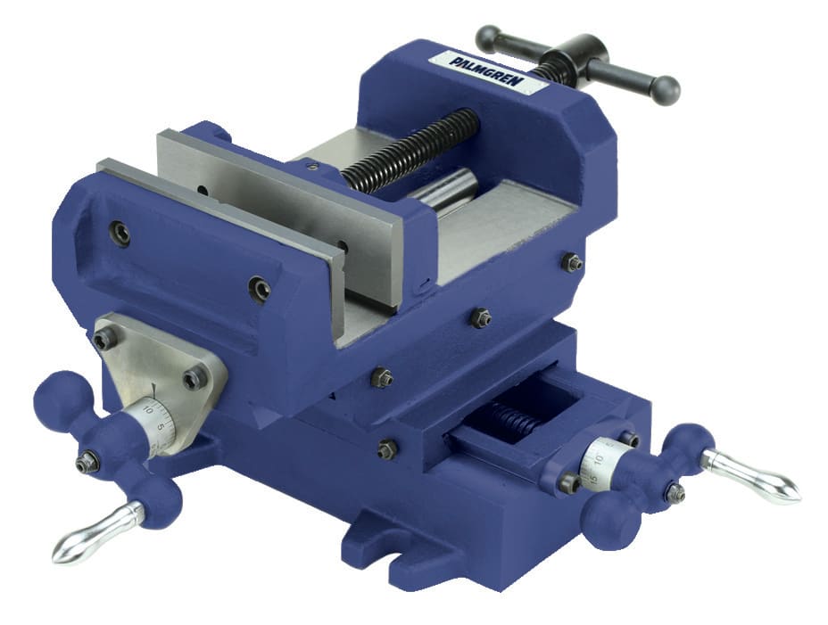 8" Cross Slide Vise