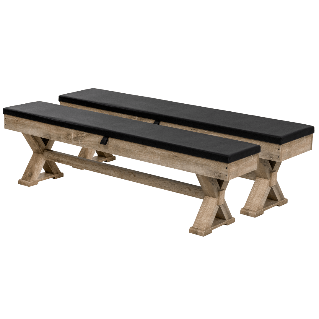 Two Benches with XL Storage Sp