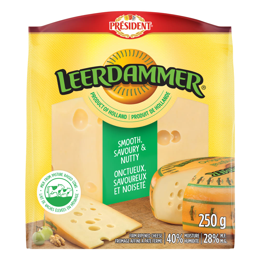President Leerdammer Cheese Wedge, 250g