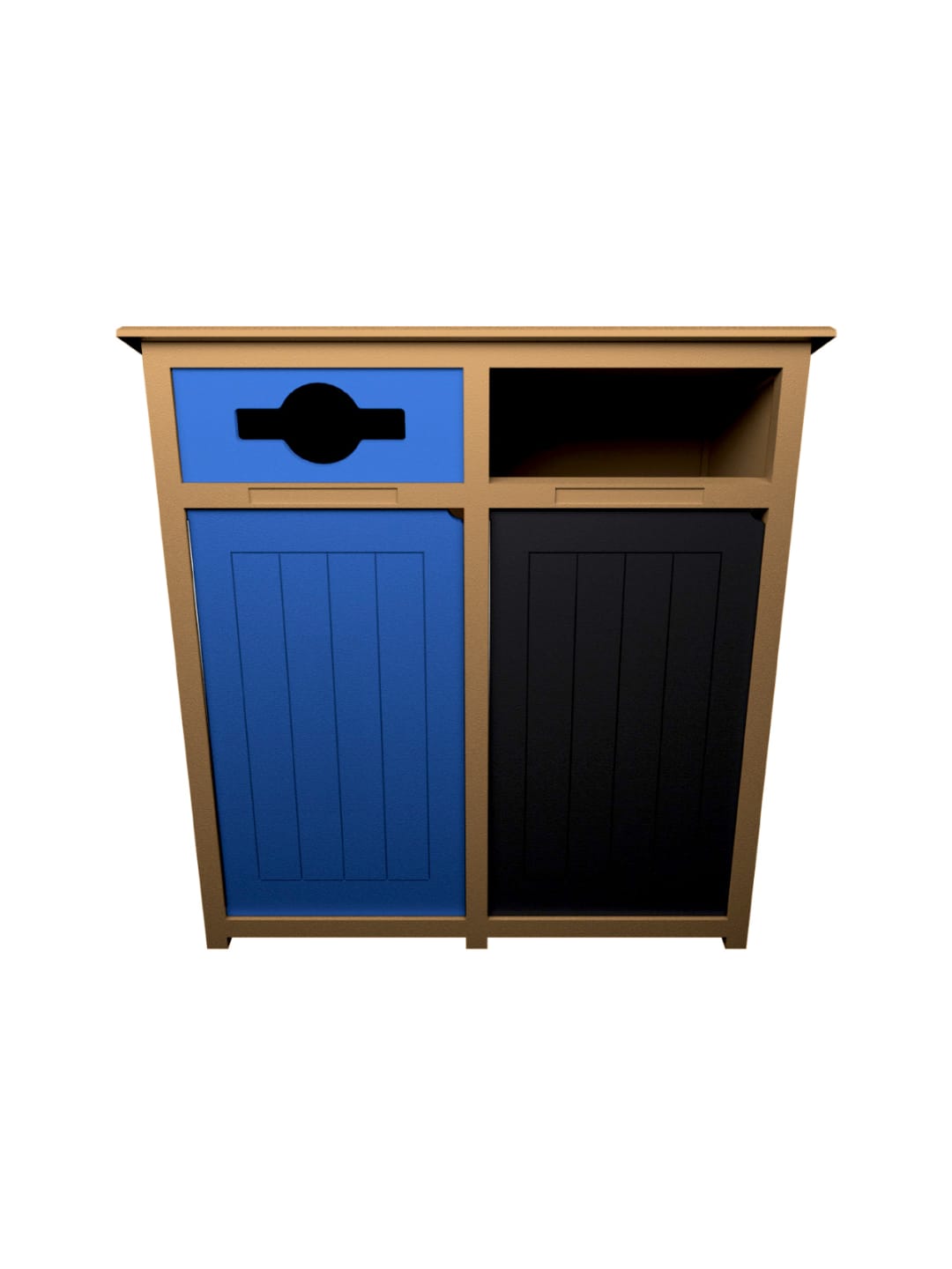  AURA - Double - Unit - Mixed-Full - Cedar-Blue-Black