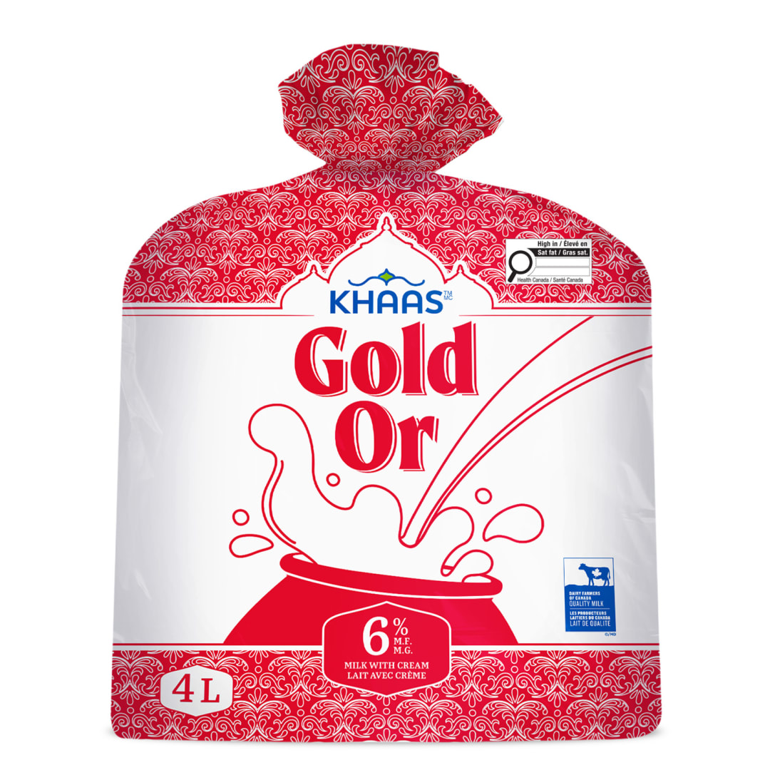 Khaas Gold 6% Milk With Cream, 4L