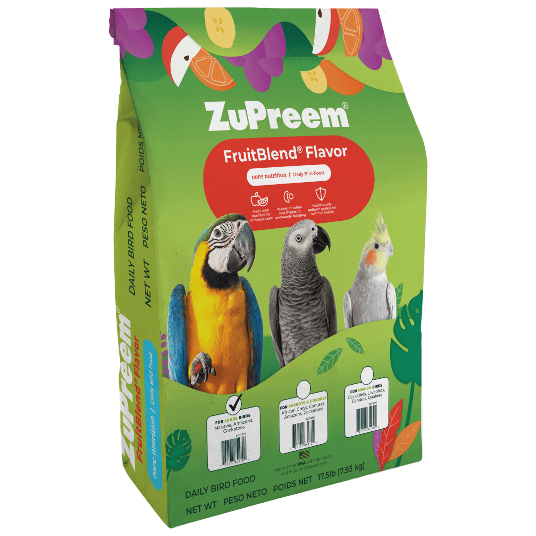 ZuPreem FruitBlend - Large Birds - 17.5 lb