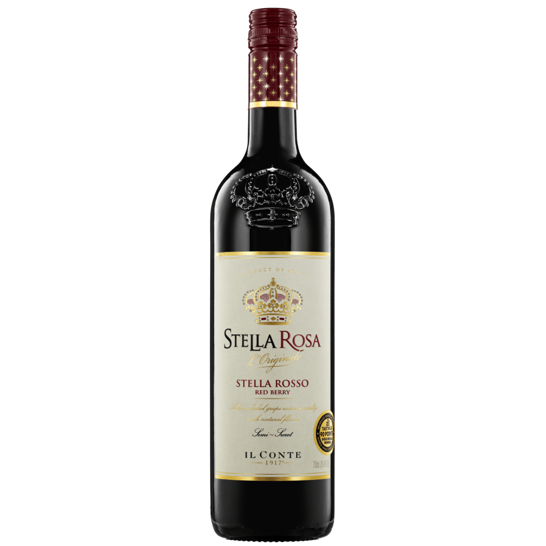 Stella Rosa Rosso Red Berry Semi-Sparkling Red Wine 750 ml