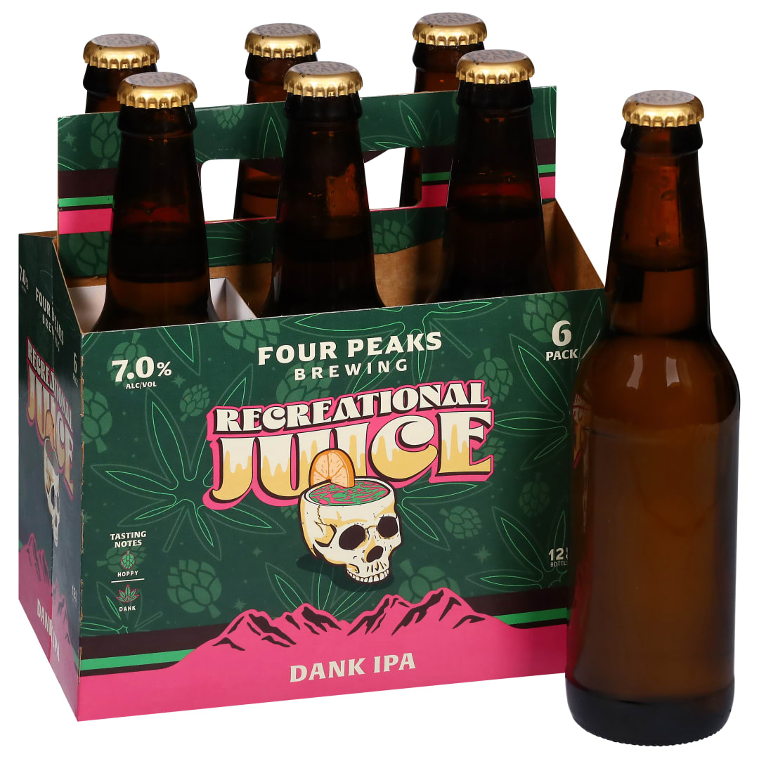 Four Peaks Brewing Dank IPA Recreational Juice Beer 6 - 12 fl oz Bottles