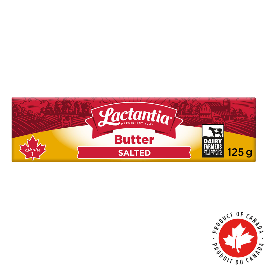 Lactantia Salted Butter, 125g