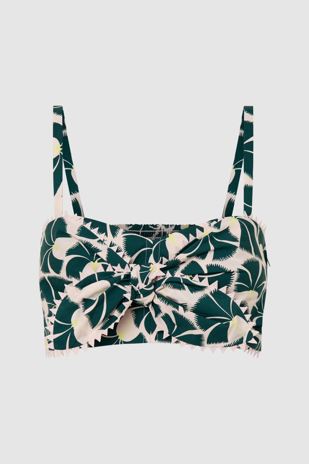 Fan Flower Tie Top