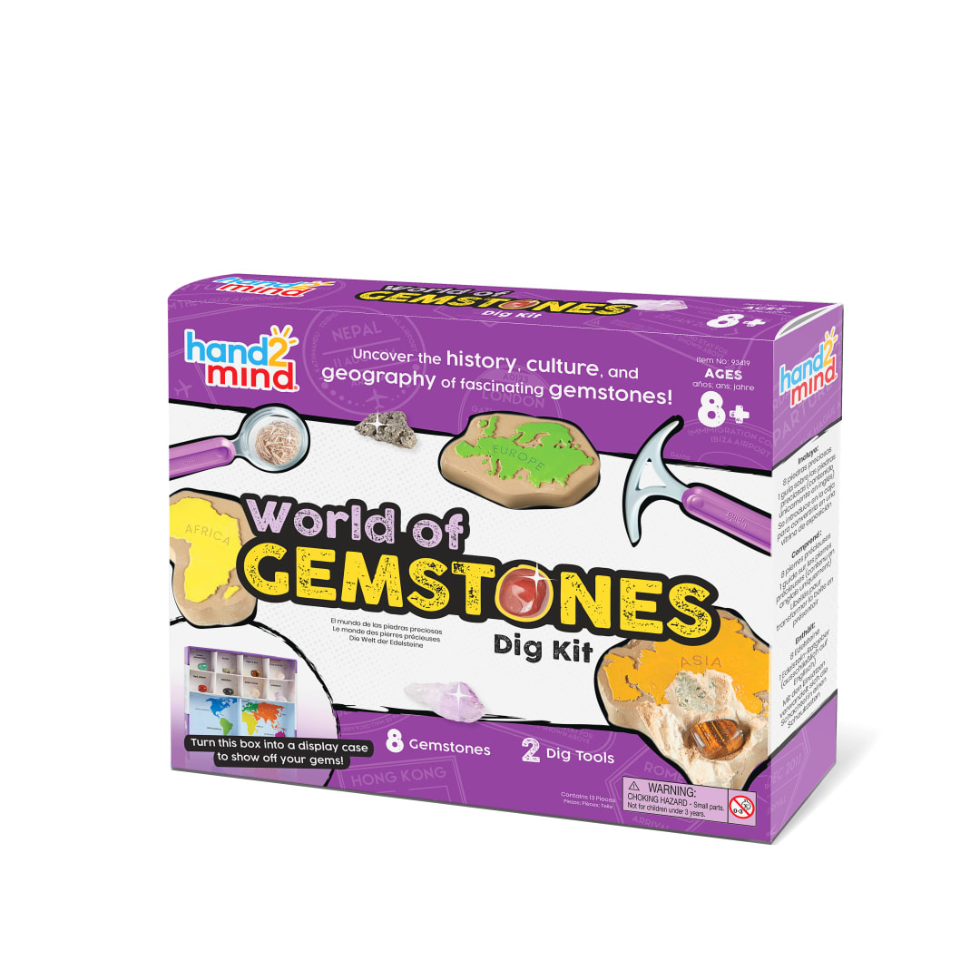 SCIENCE LAB KIT, WORLD OF GEMSTONES