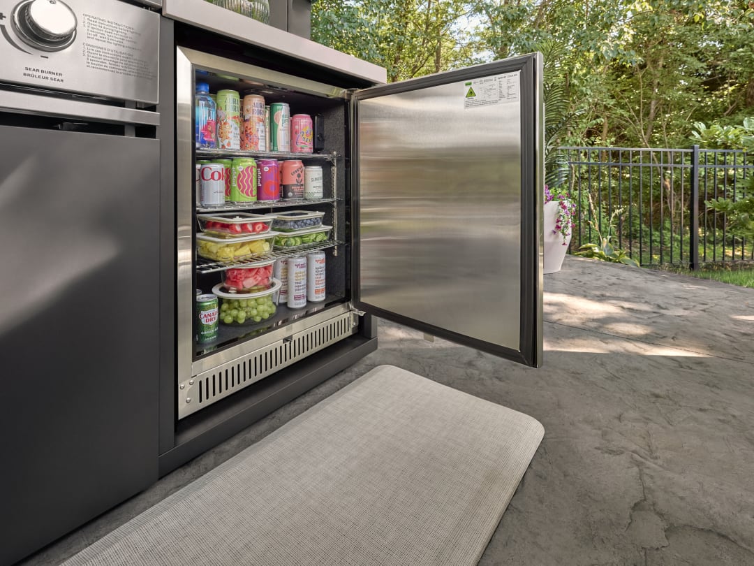 Outdoor Kitchen Refrigerator - Right Open