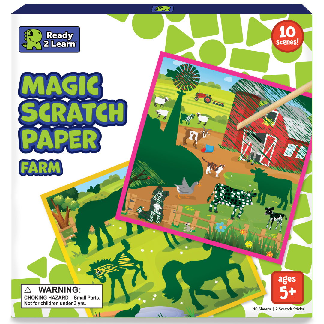 Magic Scratch Paper - Farm