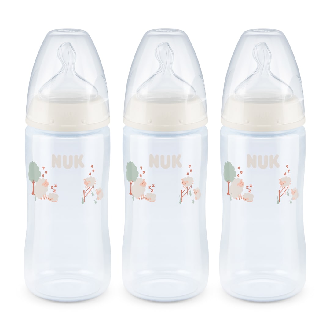 NUK® First Choice Smooth Flow™ Anti-Colic Bottle, 10 oz, 3 Pack