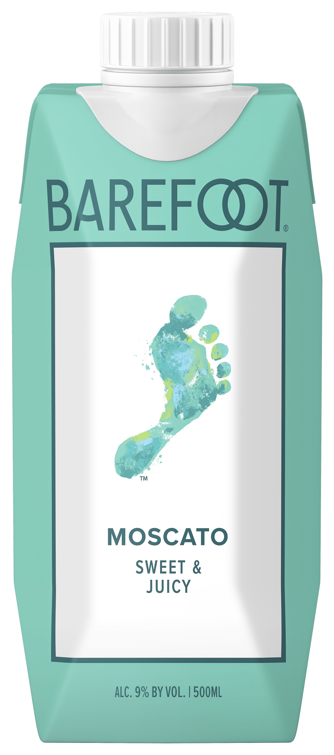 Barefoot Moscato White Wine Tetra 500ml