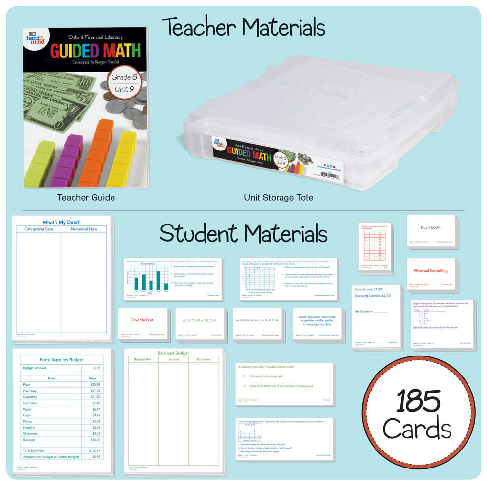 GUIDED MATH KIT, DECIMALS G5U1