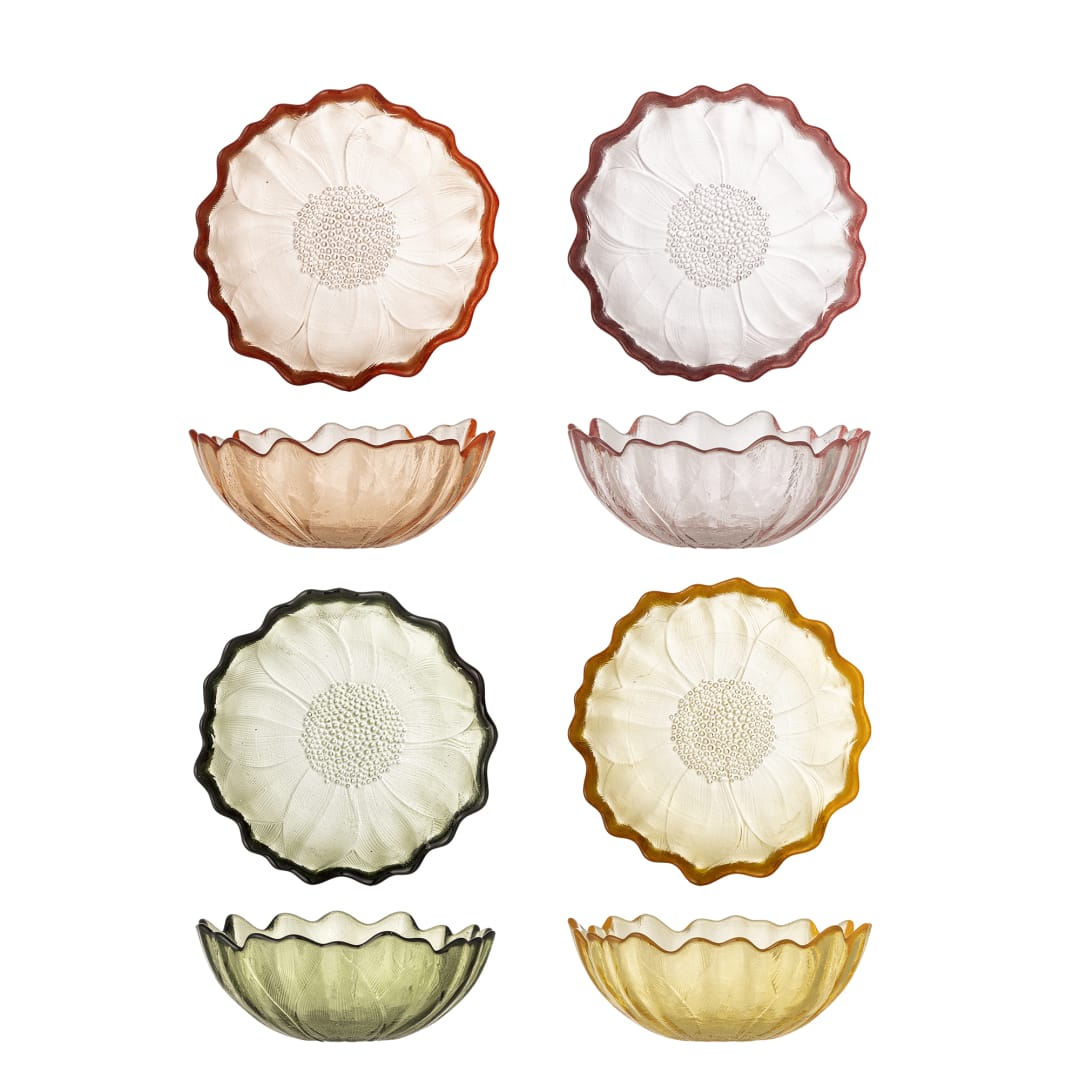 82068723 - Kana Bowl, Multi, Glass STOCK: 300