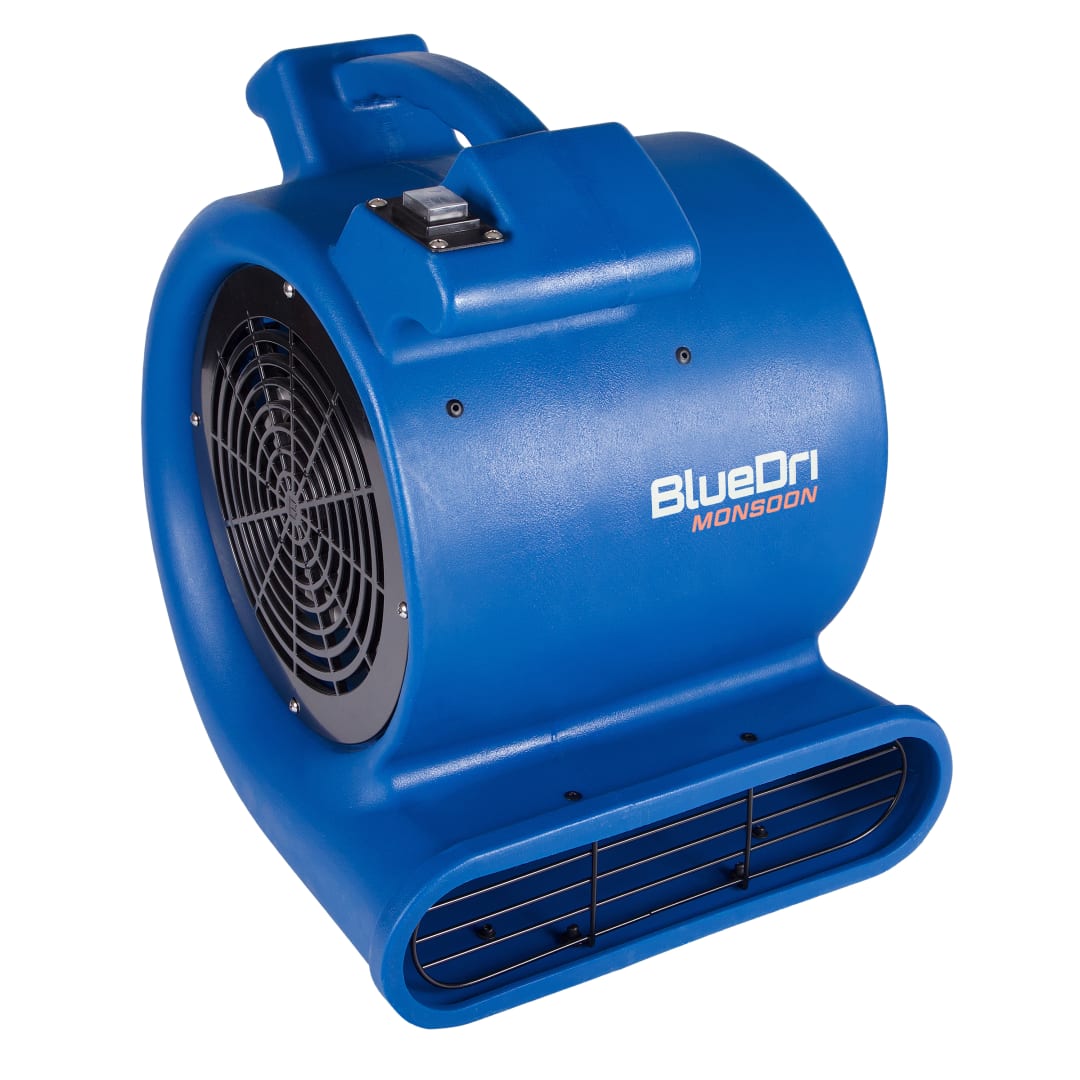 BlueDri Monsoon 1/2 HP Air Mover for Water Damage Restoration