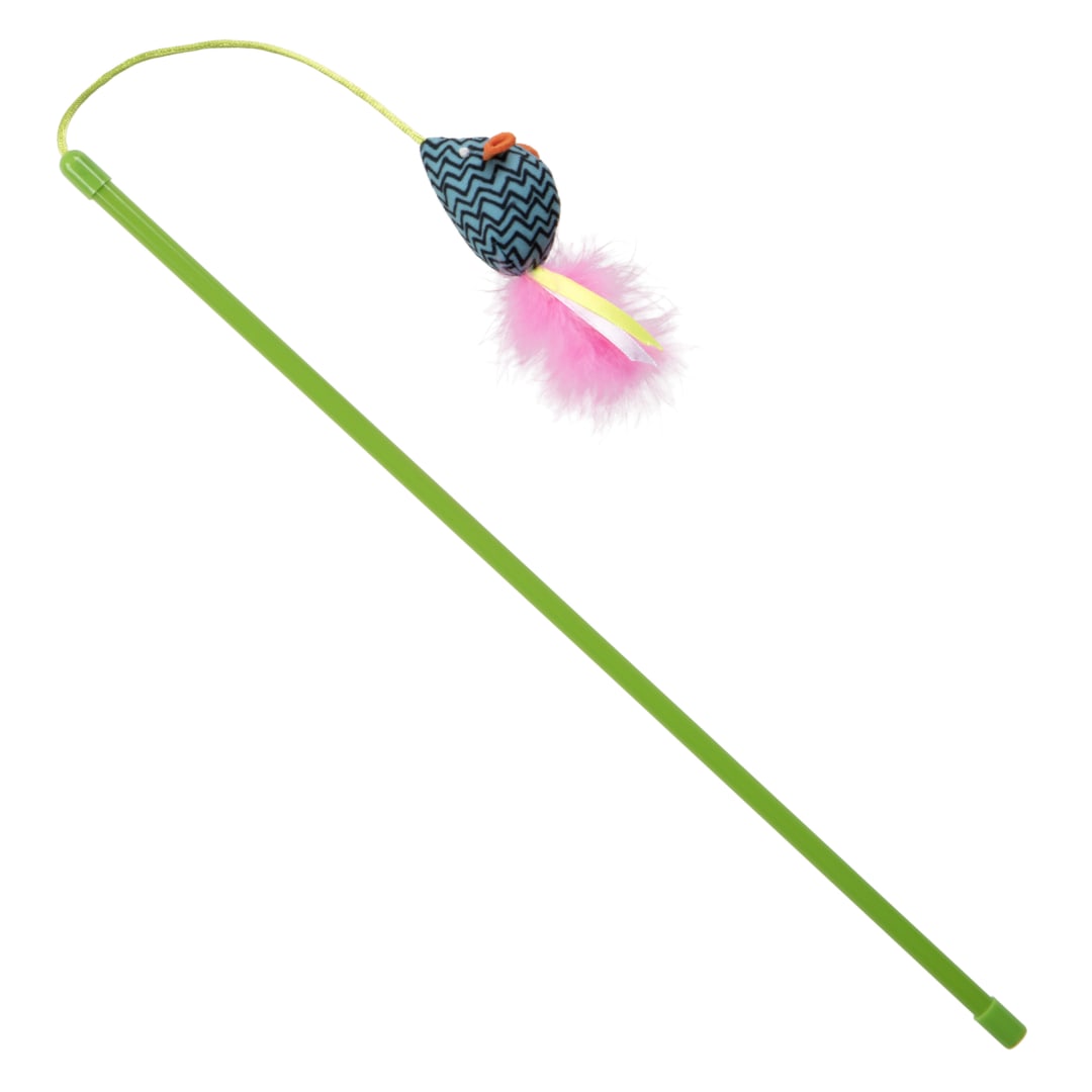 SmartyKat Sneaky Critter Wand Cat Toy