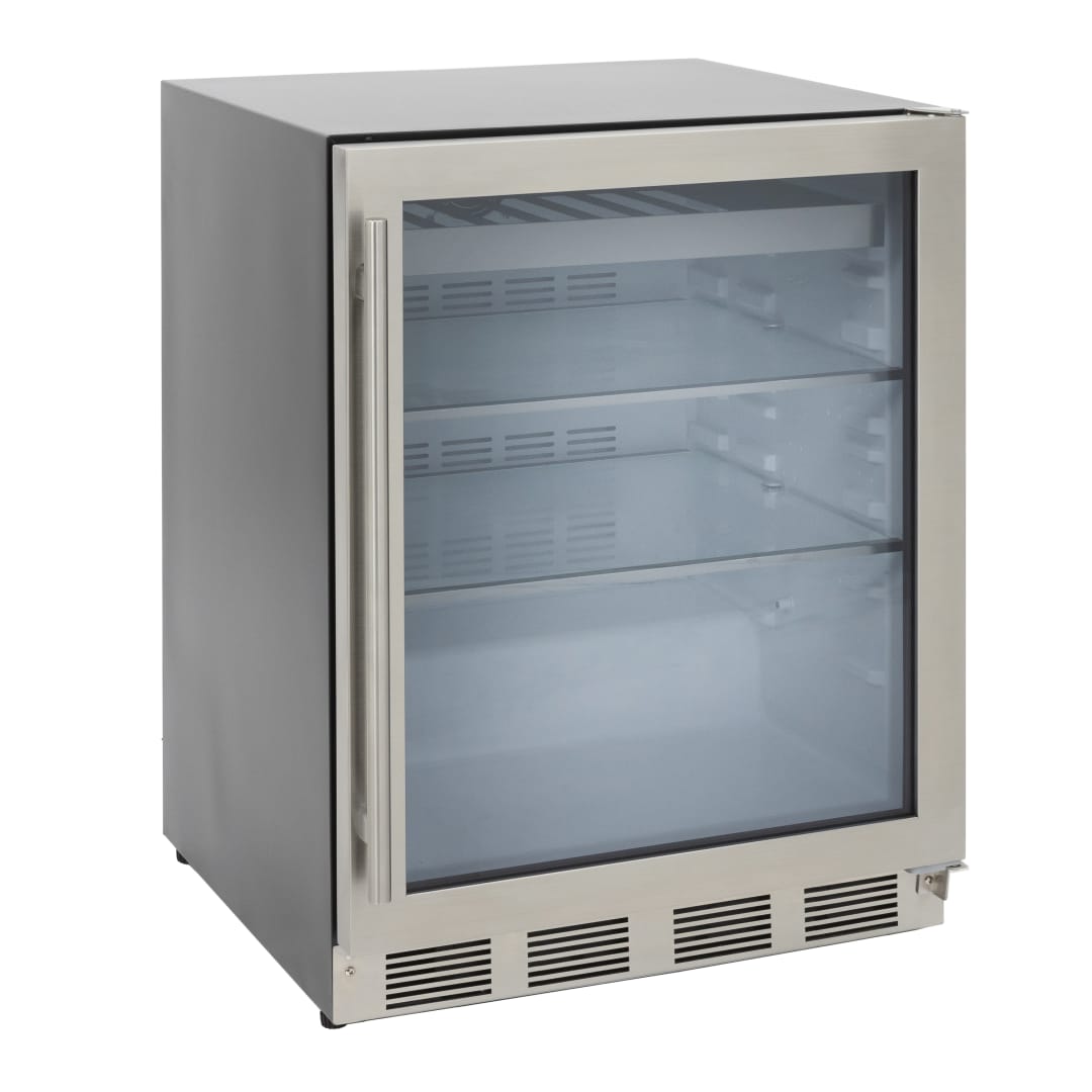 MAXBC24SS - Undercount Refrigerator, Indoor, Glass Door, 5.5Cf, Maxximum 24In Beverage Center