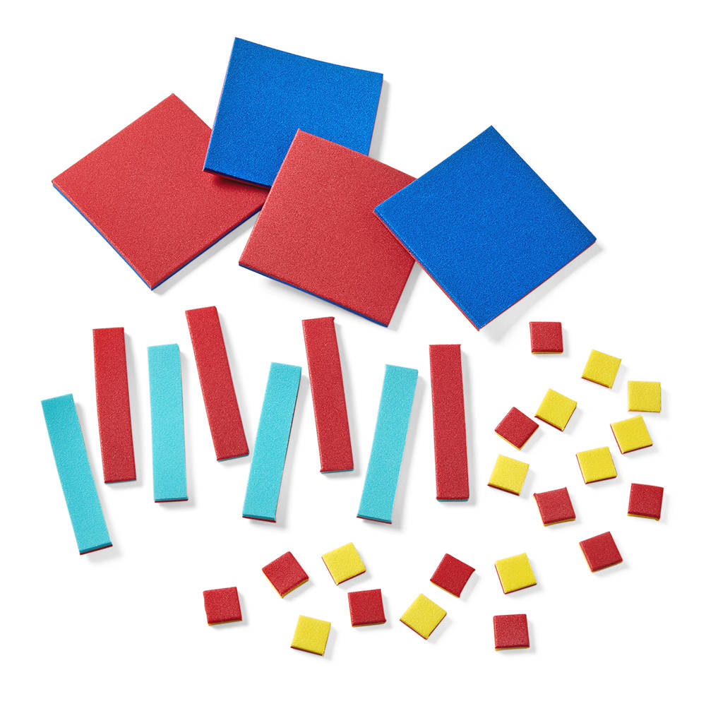ALGEBRA TILES, FOAM SET/32