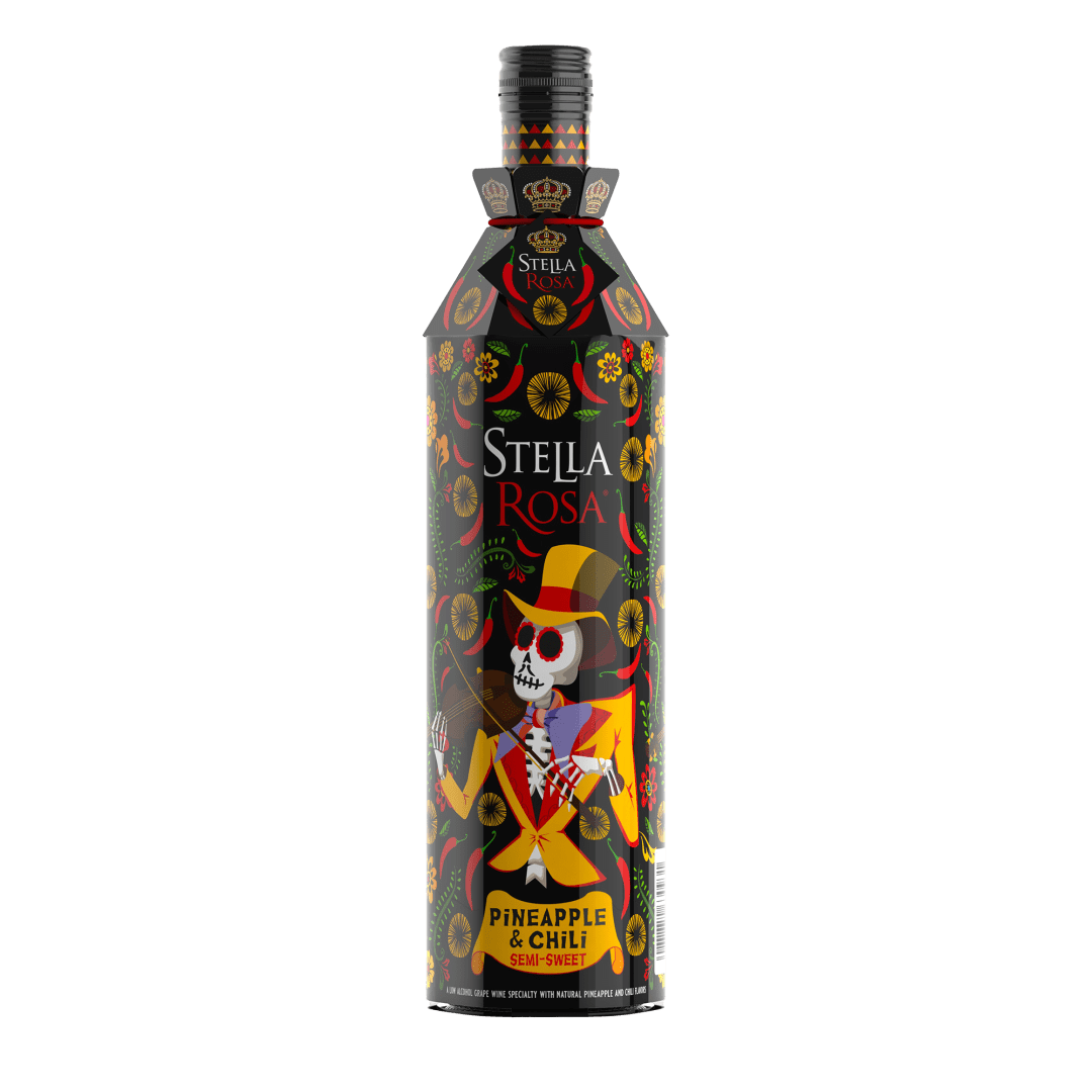 Stella Rosa Pineapple Chili White Wine 2024 DOTD Sleeve (6 per case) 750 ml
