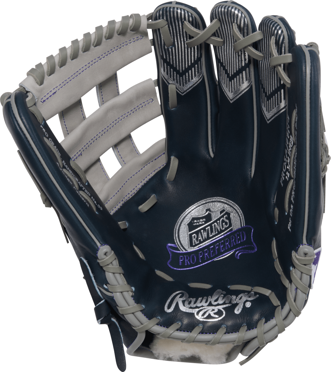 RAWLINGS "PRO PREFERRED" SERIES BASEBALL GLOVE 12.75" RHT