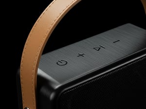 Salsify Edge SoundWave Pro Portable Bluetooth Speaker - Midnight Black